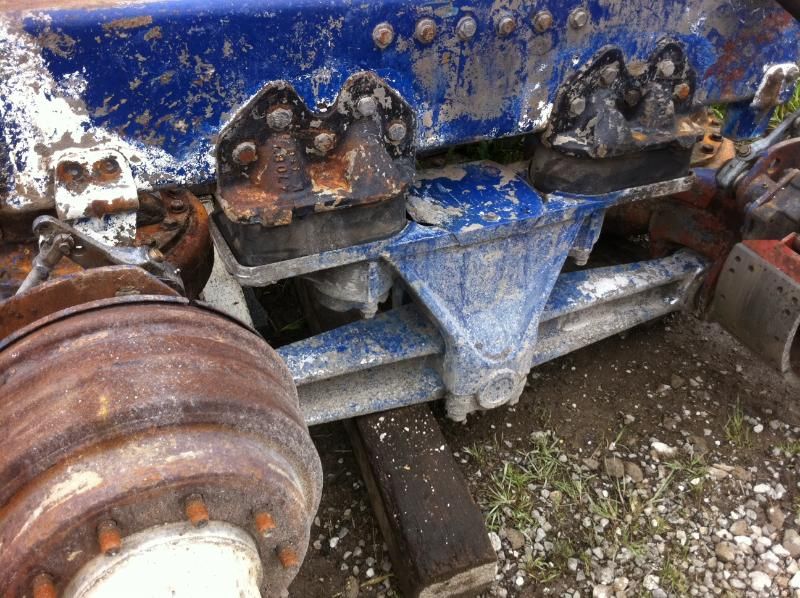 Hendrickson Rubber Block Tandem Axle Suspension Cut Off eBay